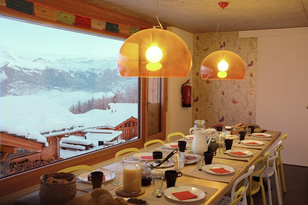 Iglusaq Lodge Veysonnaz Εξωτερικό φωτογραφία